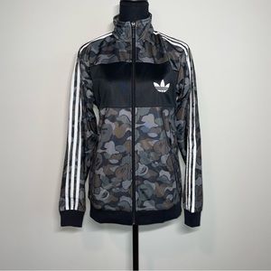 Adidas Firebird Bape Black Camo Jacket BK4570